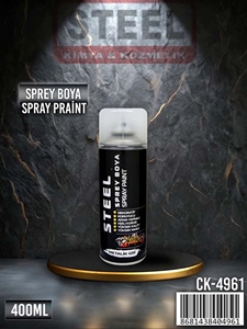 Sprey Boya Metalik Gri CK-4961 - 400 ML