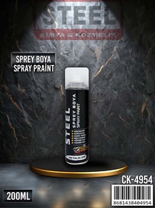 Sprey Boya Metalik Gri CK-4954 - 200 ML