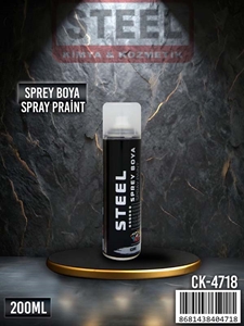 Sprey Boya Gri CK-4718 - 200 ML