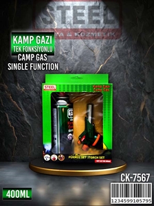 Kamp Gazı Tek Fonksiyonlu CK-7567 - 400 ML